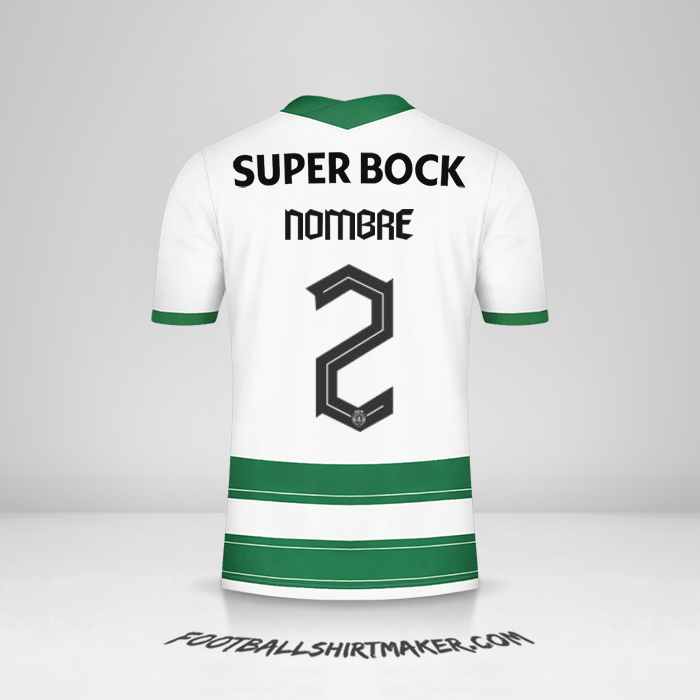 Camiseta Sporting Clube Allianz Cup 2021/2022 -  nombre - 2