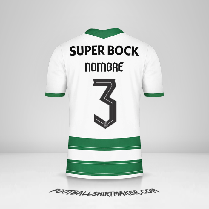 Camiseta Sporting Clube Allianz Cup 2021/2022 -  nombre - 3
