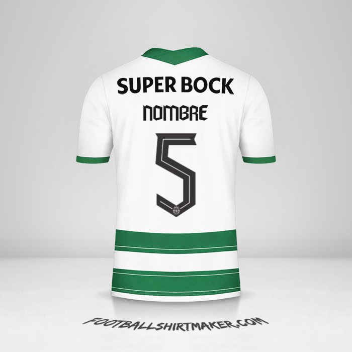 Jersey Sporting Clube Allianz Cup 2021/2022 -  nombre - 5