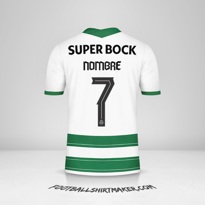Jersey Sporting Clube Allianz Cup 2021/2022 -  nombre - 7