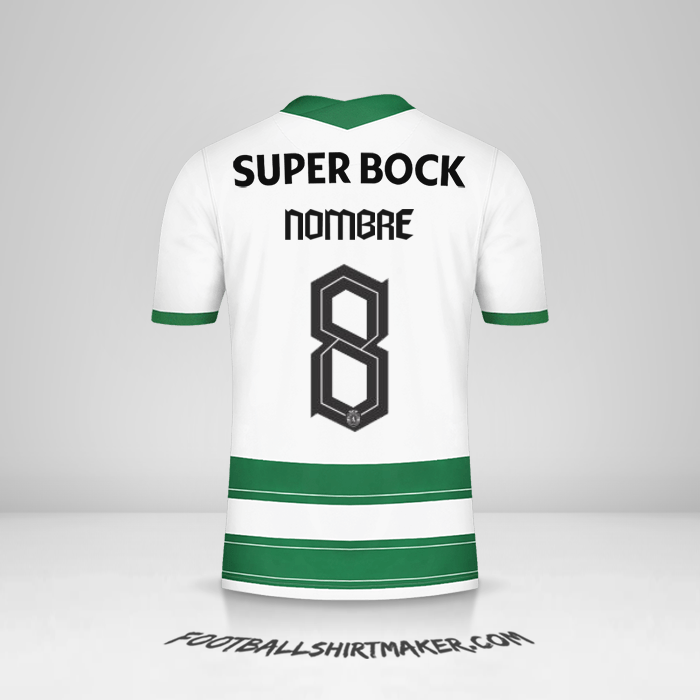 Camiseta Sporting Clube Allianz Cup 2021/2022 -  nombre - 8