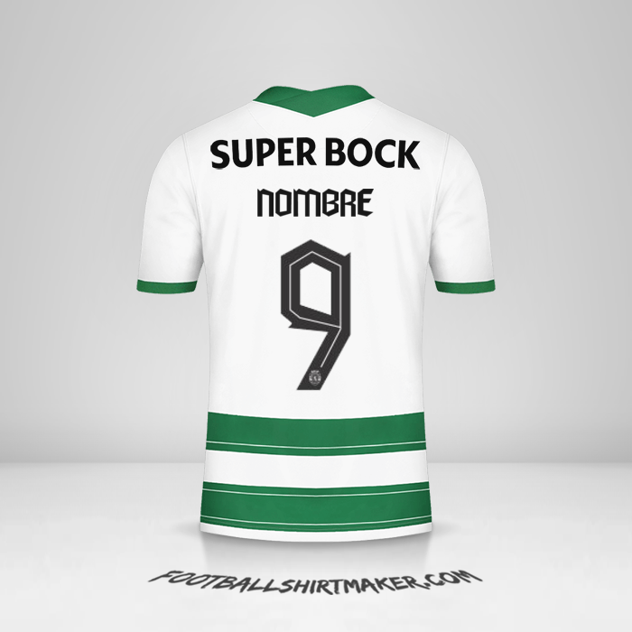 Camiseta Sporting Clube Allianz Cup 2021/2022 -  nombre - 9
