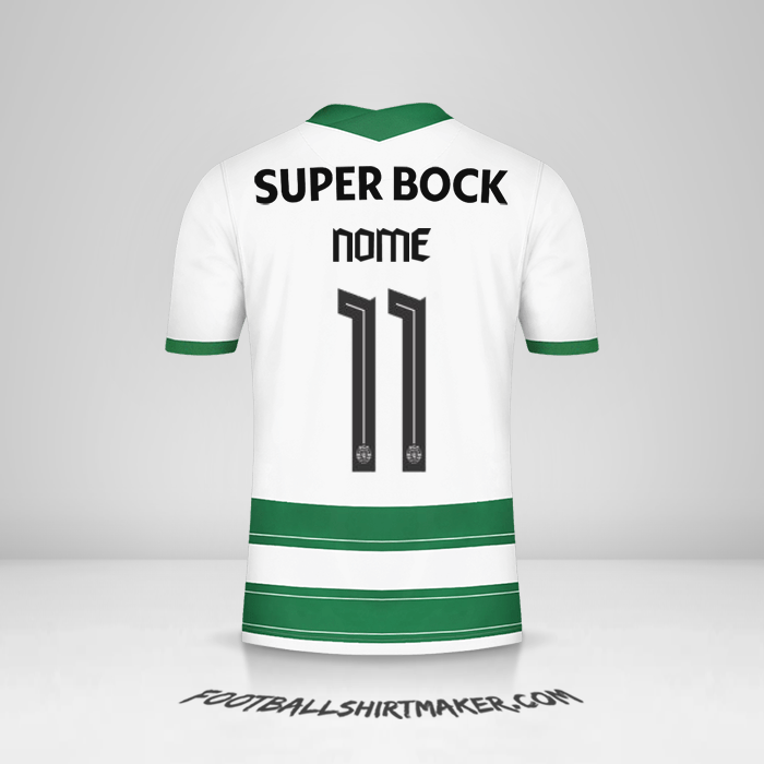 Camisa Sporting Clube Allianz Cup 2021/2022 -  nome - 11