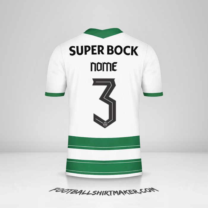 Camisa Sporting Clube Allianz Cup 2021/2022 -  nome - 3