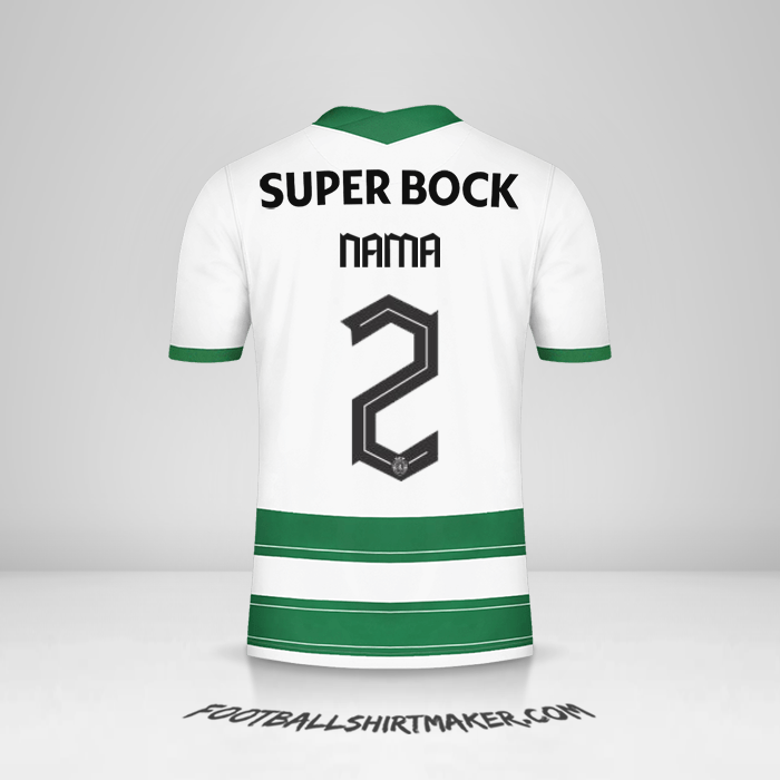 Jersey Sporting Clube Allianz Cup 2021/2022 -  nama - 2