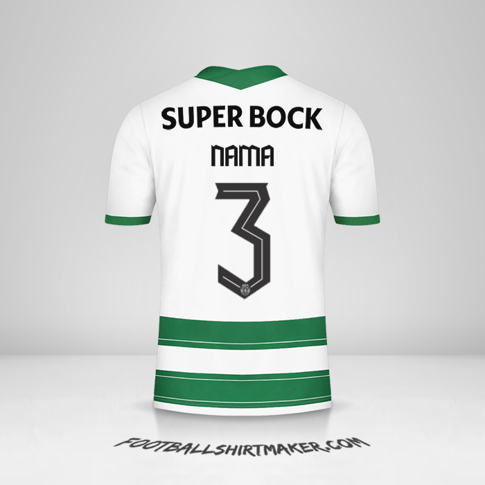 Jersey Sporting Clube Allianz Cup 2021/2022 -  nama - 3