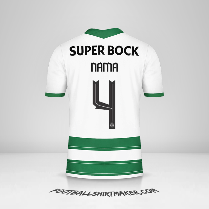 Jersey Sporting Clube Allianz Cup 2021/2022 -  nama - 4