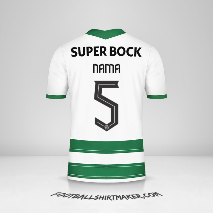 Jersey Sporting Clube Allianz Cup 2021/2022 -  nama - 5