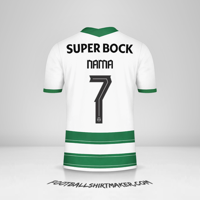 Jersey Sporting Clube Allianz Cup 2021/2022 -  nama - 7