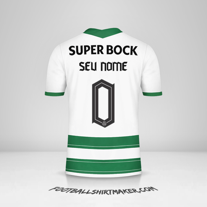 Camisa Sporting Clube Allianz Cup 2021/2022 -  seu nome - 0