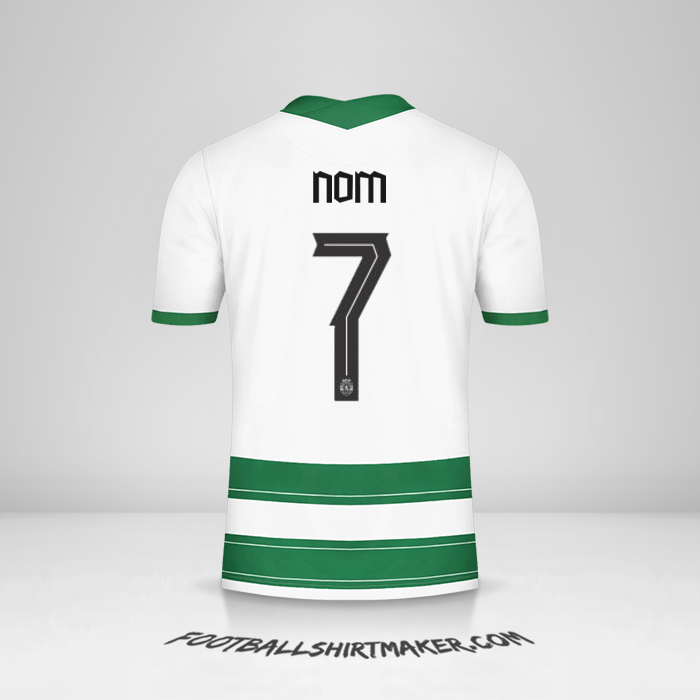 Maillot Sporting Clube UCL 2021/2022 -  nom - 7