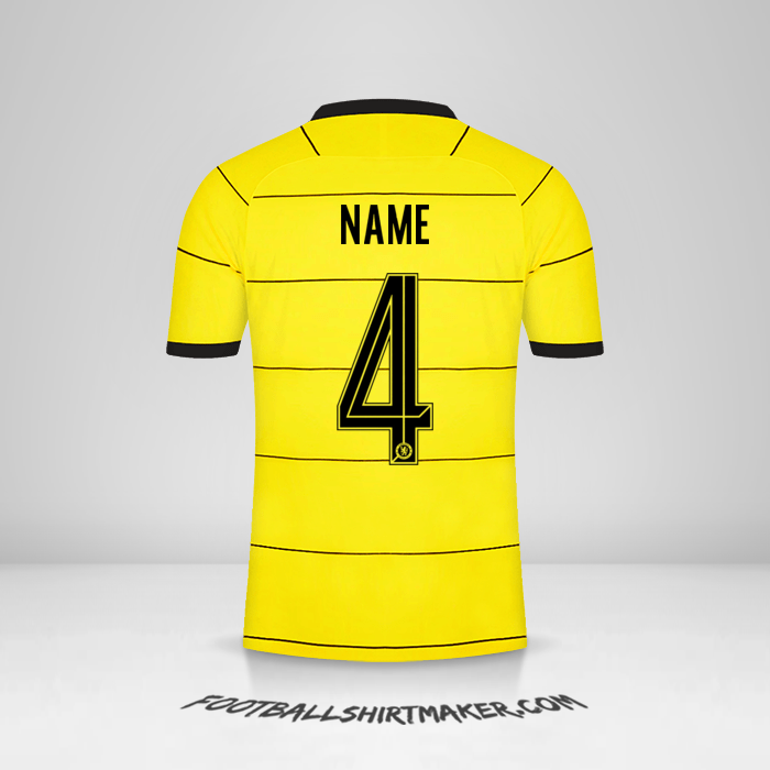 Jersey Chelsea Cup 2021/2022 Away -  name - 4