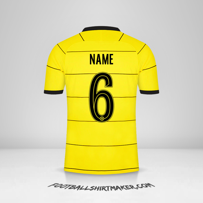 Shirt Chelsea Cup 2021/2022 Away -  name - 6