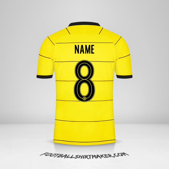 Jersey Chelsea Cup 2021/2022 Away -  name - 8