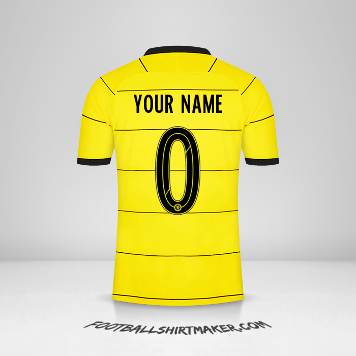 Jersey Chelsea 2021/2022 Cup II -  your name - 0