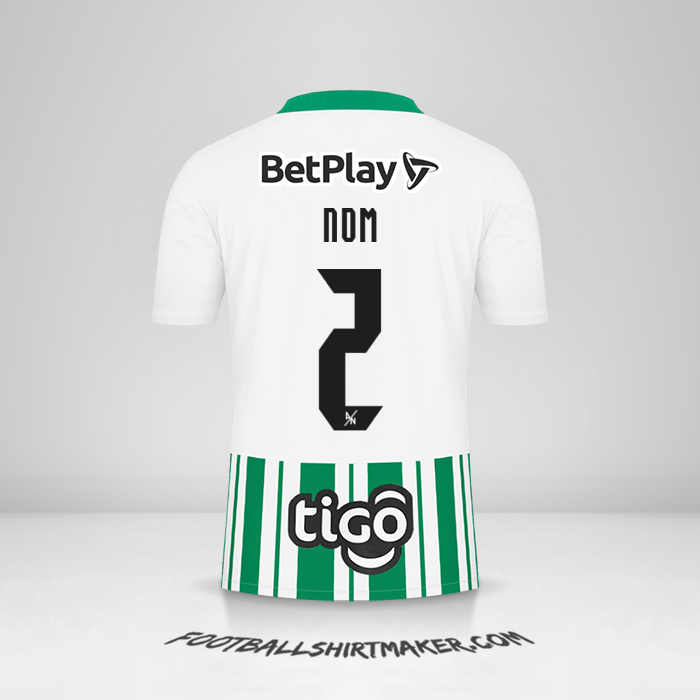 Maillot Atletico Nacional 2022 -  nom - 2