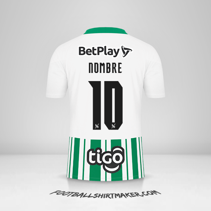 Jersey Atletico Nacional 2022 -  nombre - 10