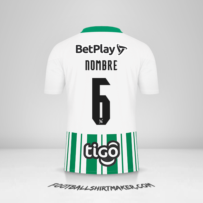 Jersey Atletico Nacional 2022 -  nombre - 6