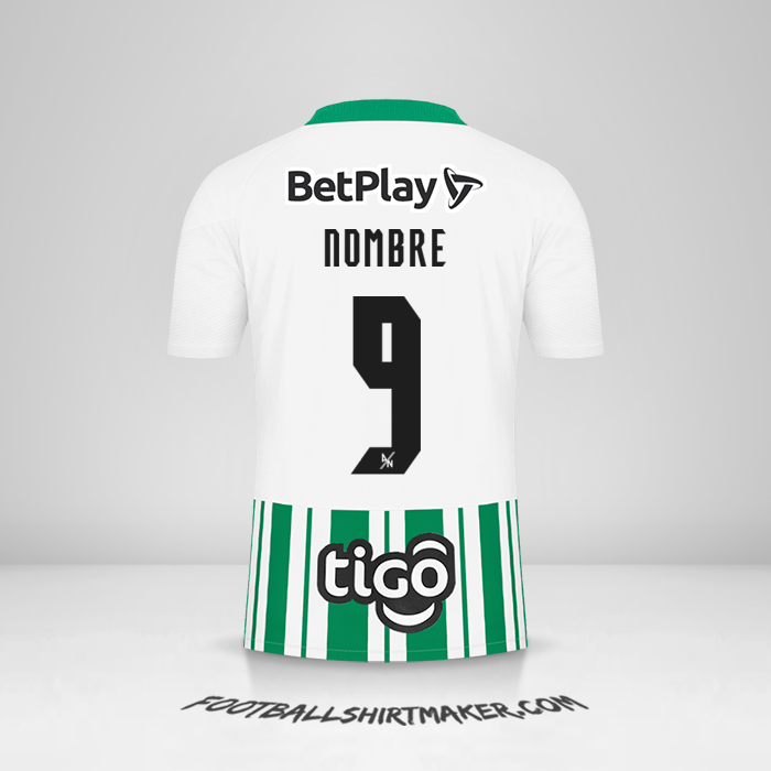 Jersey Atletico Nacional 2022 -  nombre - 9