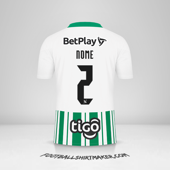Camisa Atletico Nacional 2022 -  nome - 2