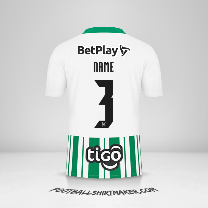 Shirt Atletico Nacional 2022 -  name - 3