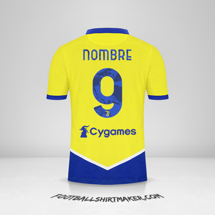Camiseta Juventus FC 2021/2022 Tercera -  nombre - 9