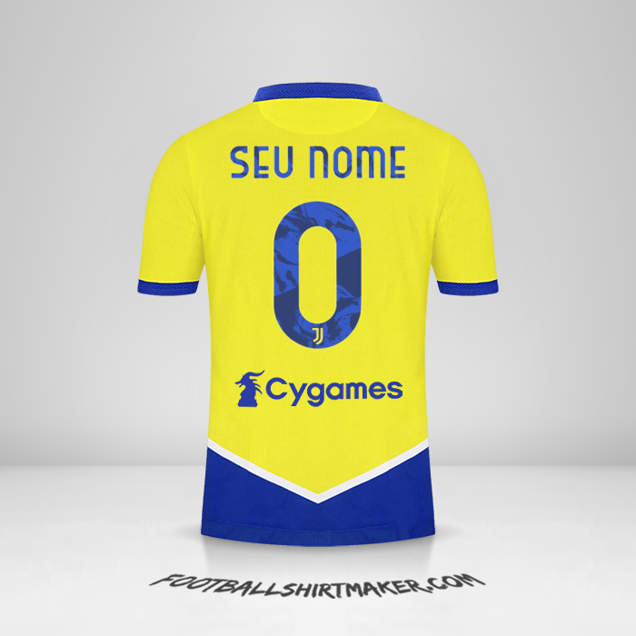 Camisa Juventus FC 2021/2022 III -  seu nome - 0