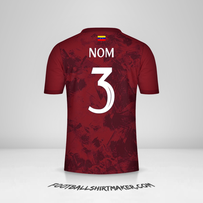 Maillot Venezuela 2021/2022 -  nom - 3