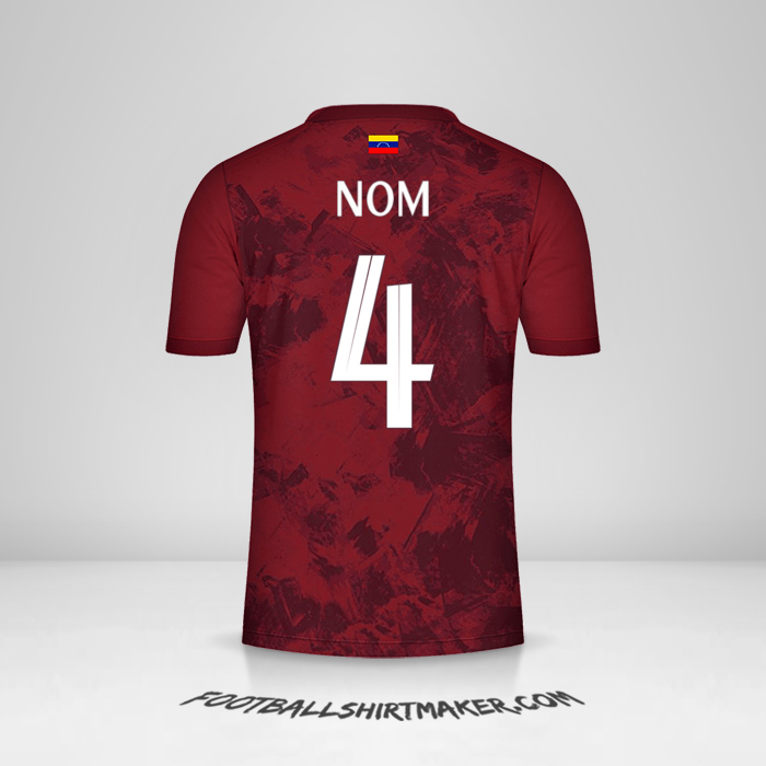 Maillot Venezuela 2021/2022 -  nom - 4