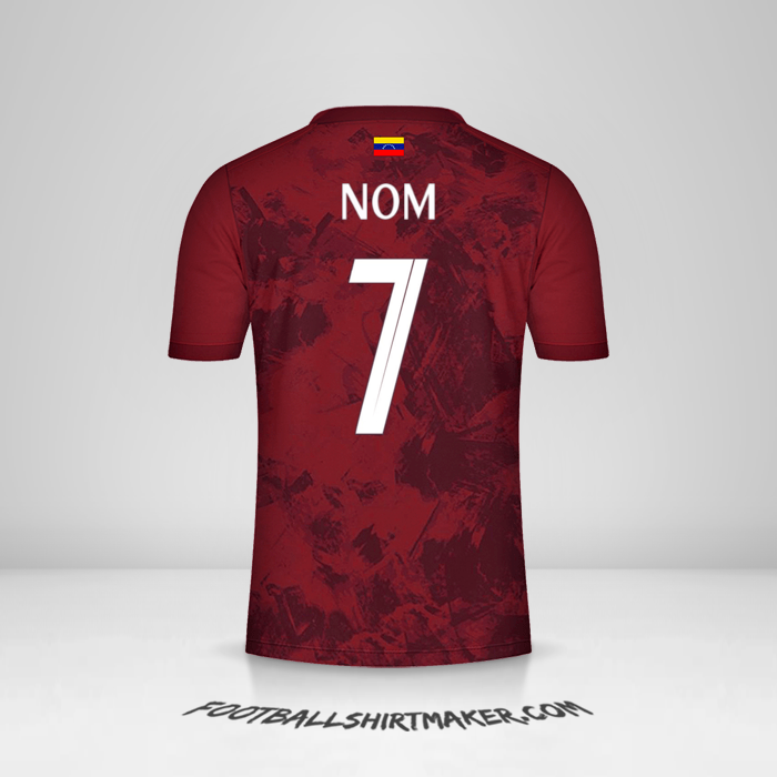 Maillot Venezuela 2021/2022 -  nom - 7
