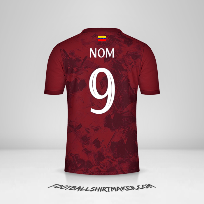 Maillot Venezuela 2021/2022 -  nom - 9