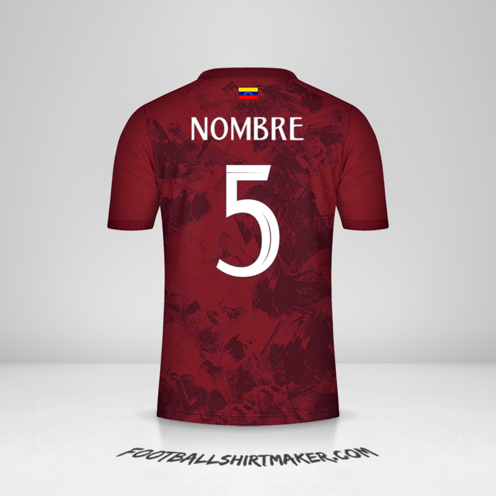 Jersey Venezuela 2021/2022 -  nombre - 5