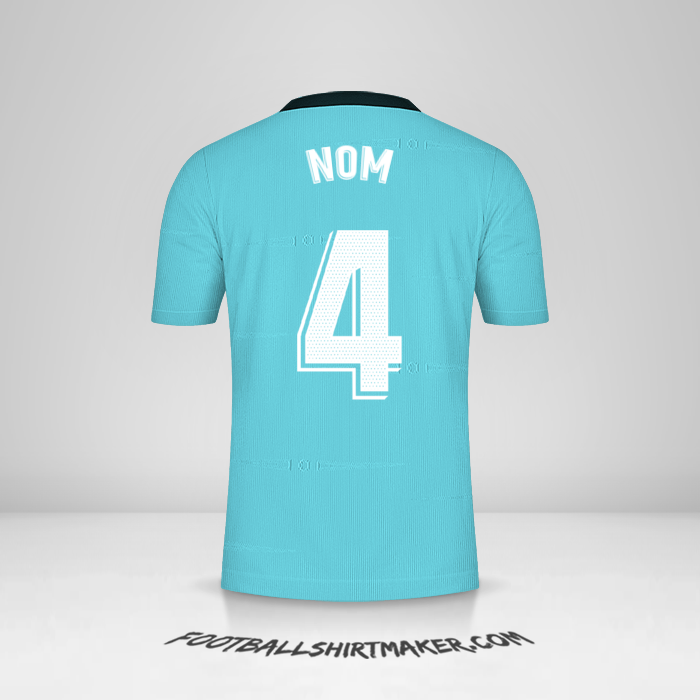 Maillot Real Madrid CF 2021/2022 Troisième -  nom - 4