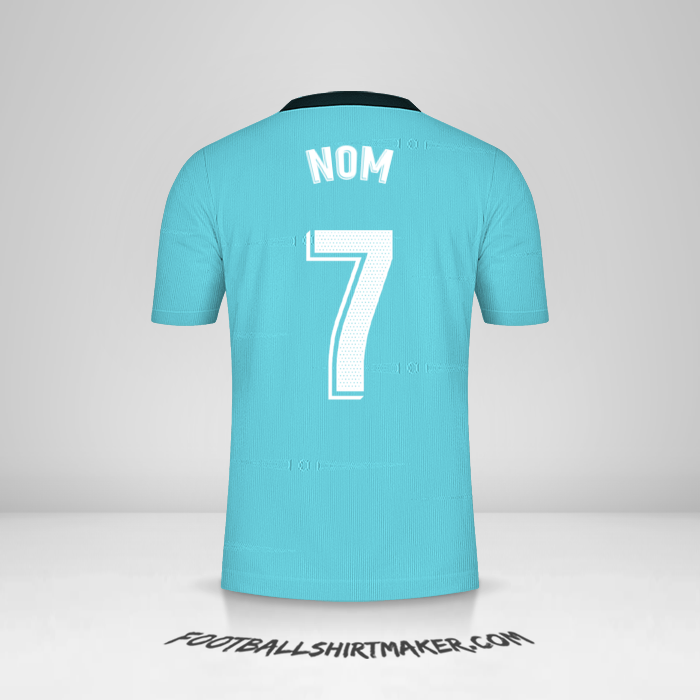 Maillot Real Madrid CF 2021/2022 Troisième -  nom - 7