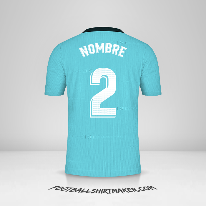 Camiseta Real Madrid CF 2021/2022 Tercera -  nombre - 2
