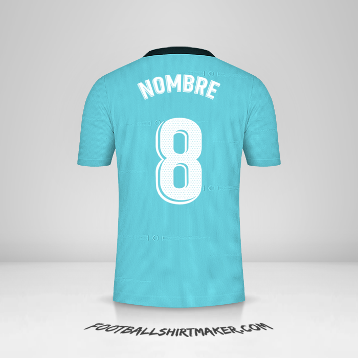 Jersey Real Madrid CF 2021/2022 Tercera -  nombre - 8