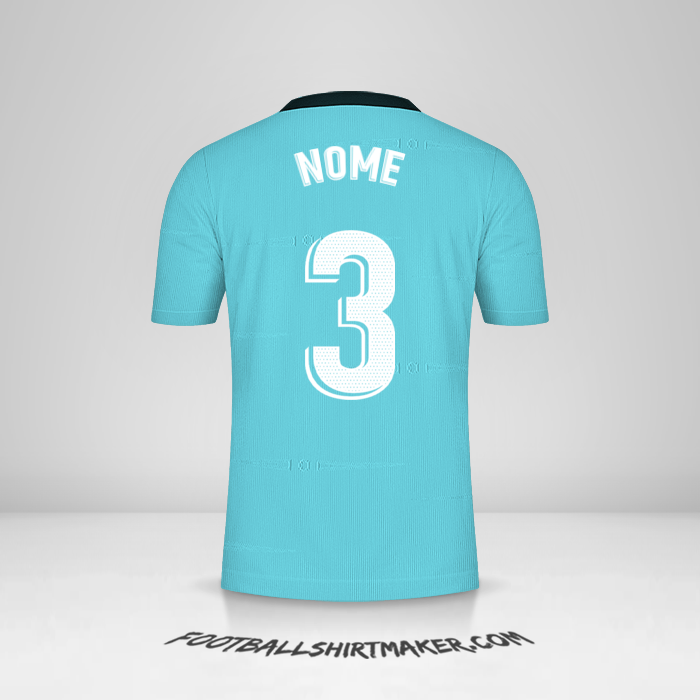 Maglia Real Madrid CF 2021/2022 Terza -  nome - 3