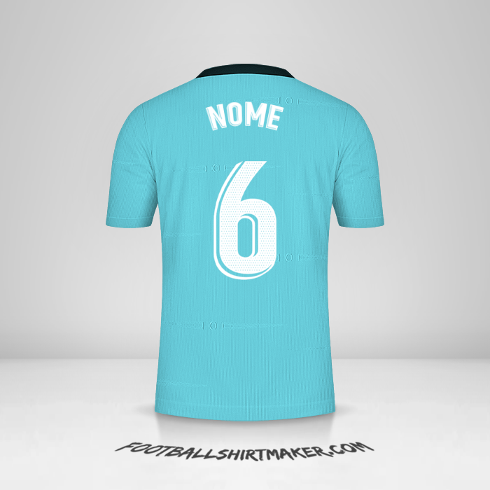 Maglia Real Madrid CF 2021/2022 Terza -  nome - 6