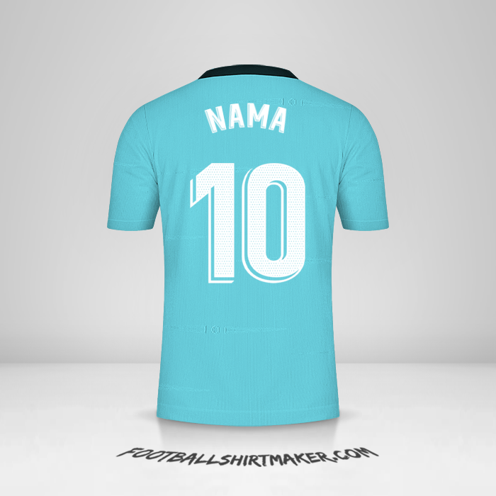 Jersey Real Madrid CF 2021/2022 Ketiga -  nama - 10
