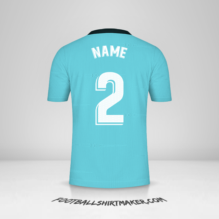 Shirt Real Madrid CF 2021/2022 Third -  name - 2