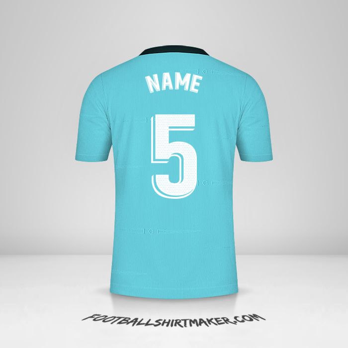 Shirt Real Madrid CF 2021/2022 Third -  name - 5