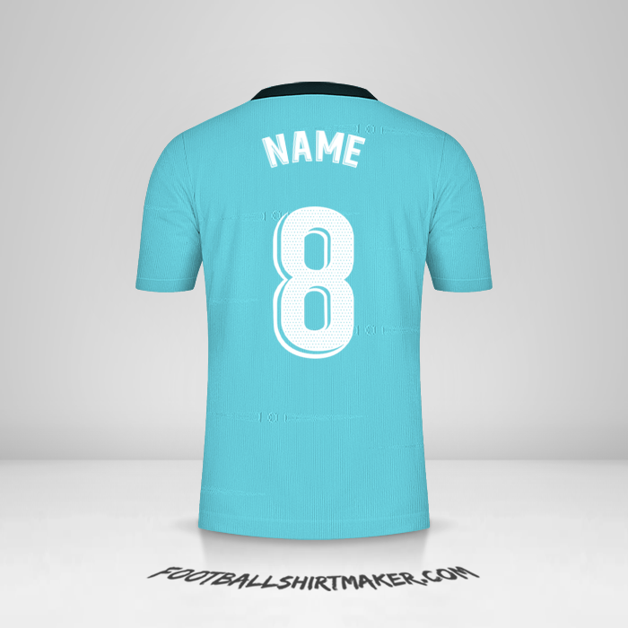 Shirt Real Madrid CF 2021/2022 Third -  name - 8