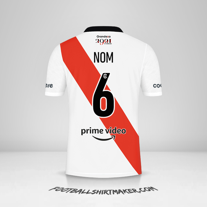 Maillot River Plate 2021/2022 -  nom - 6