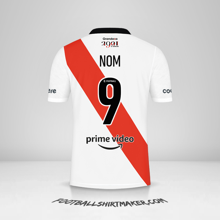 Maillot River Plate 2021/2022 -  nom - 9