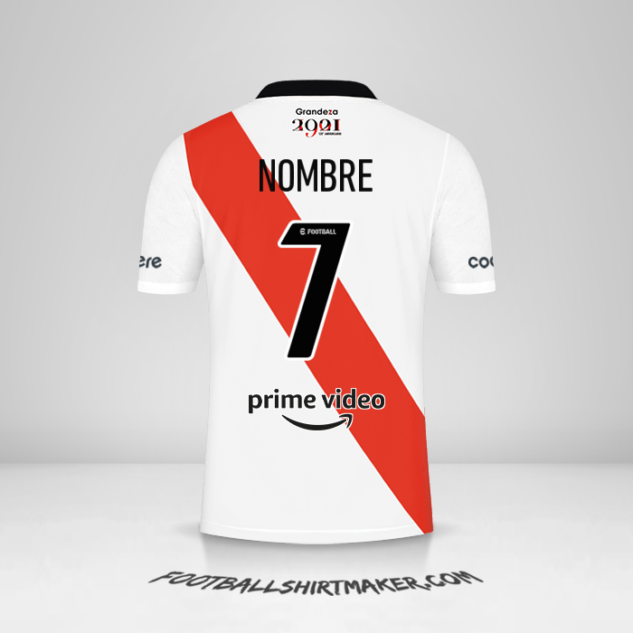 Jersey River Plate 2021/2022 -  nombre - 7