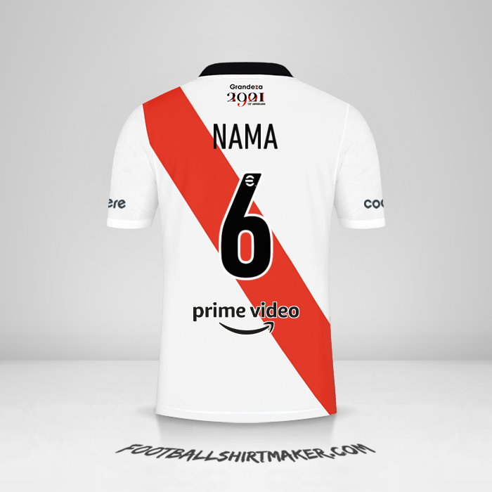 Jersey River Plate 2021/2022 -  nama - 6