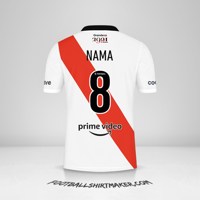 Jersey River Plate 2021/2022 -  nama - 8
