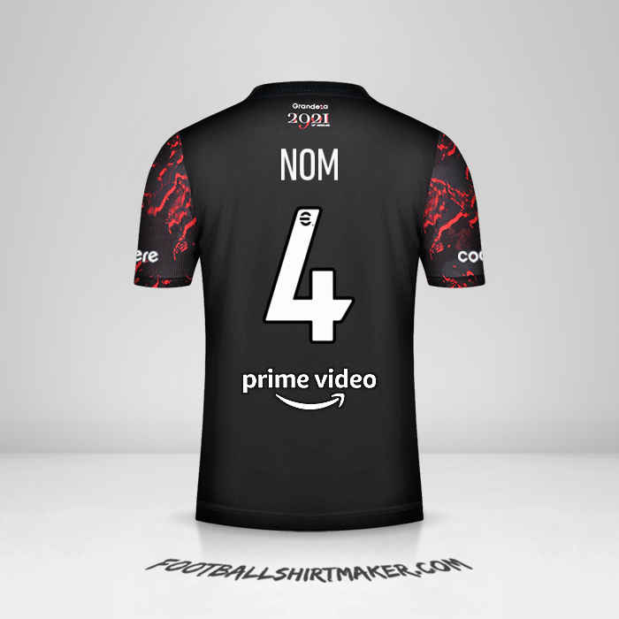Maillot River Plate 2021/2022 Extérieur -  nom - 4