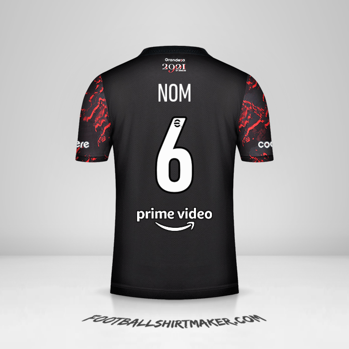 Maillot River Plate 2021/2022 Extérieur -  nom - 6