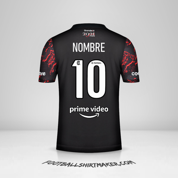 Camiseta River Plate 2021/2022 Visita -  nombre - 10